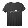 Herzschlag Ziege Ziegenhirt Ziegenwirt Bauernhof T-Shirt – Lustiges Geschenk für Ziegenliebhaber, Ziegenzüchter & Tierpfleger