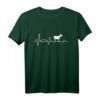 Herzschlag Ziege Ziegenhirt Ziegenwirt Bauernhof T-Shirt – Lustiges Geschenk für Ziegenliebhaber, Ziegenzüchter & Tierpfleger