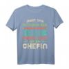 Oma T-Shirt mit Spruch 'Mein Opa ist schon eine coole Socke, aber meine Oma ist die Chefin' – Lustiges Kinder T-Shirt für Enkelkinder