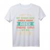 Oma T-Shirt mit Spruch 'Mein Opa ist schon eine coole Socke, aber meine Oma ist die Chefin' – Lustiges Kinder T-Shirt für Enkelkinder