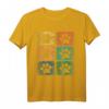 Hunde T-Shirt mit Pfote - Süßes Hundeliebhaber Shirt als Geschenk für Hundebesitzer, Hundetrainer & Züchter