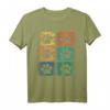 Hunde T-Shirt mit Pfote - Süßes Hundeliebhaber Shirt als Geschenk für Hundebesitzer, Hundetrainer & Züchter