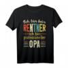 Lustiges Kein Rentner Sondern Opa Ruhestand Geschenk T-Shirt – Vintage Großvater Outfit für aktive Großväter & Enkelfreunde