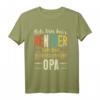 Lustiges Kein Rentner Sondern Opa Ruhestand Geschenk T-Shirt – Vintage Großvater Outfit für aktive Großväter & Enkelfreunde
