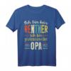 Lustiges Kein Rentner Sondern Opa Ruhestand Geschenk T-Shirt – Vintage Großvater Outfit für aktive Großväter & Enkelfreunde