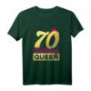 70. Geburtstag Geschenk Jahrgang 1953 - Queen Krone T-Shirt für Damen, Frauen & Mütter zum 70. Geburtstag