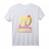 70. Geburtstag Geschenk Jahrgang 1953 - Queen Krone T-Shirt für Damen, Frauen & Mütter zum 70. Geburtstag
