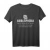 Abibliophobia - Bücherwurm & Leseratte T-Shirt als Geschenk für Vielleser, Bücherliebhaber & Leseratten zum Geburtstag oder Weihnachten