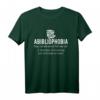 Abibliophobia - Bücherwurm & Leseratte T-Shirt als Geschenk für Vielleser, Bücherliebhaber & Leseratten zum Geburtstag oder Weihnachten