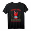 Ugly Christmas 8 Bit Pixel Rock und Heavy-Metal Weihnachts T-Shirt - Originelles Festtagsoutfit für Metal- und Rockfans