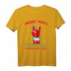 Ugly Christmas 8 Bit Pixel Rock und Heavy-Metal Weihnachts T-Shirt - Originelles Festtagsoutfit für Metal- und Rockfans