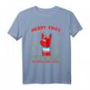 Ugly Christmas 8 Bit Pixel Rock und Heavy-Metal Weihnachts T-Shirt - Originelles Festtagsoutfit für Metal- und Rockfans