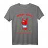 Ugly Christmas 8 Bit Pixel Rock und Heavy-Metal Weihnachts T-Shirt - Originelles Festtagsoutfit für Metal- und Rockfans