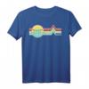 Star Wars The Mandalorian The Child Retro Rainbow Cartoon T-Shirt - Offiziell lizenziertes Merchandise für Fans