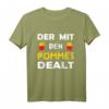 Der Mit Den Pommes Dealt - Pommes Verkäufer T-Shirt, coole Geschenkidee für Pommesbuden Besitzer & Fritten Händler