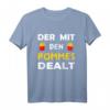 Der Mit Den Pommes Dealt - Pommes Verkäufer T-Shirt, coole Geschenkidee für Pommesbuden Besitzer & Fritten Händler