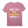 Der Mit Den Pommes Dealt - Pommes Verkäufer T-Shirt, coole Geschenkidee für Pommesbuden Besitzer & Fritten Händler