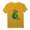Kinder Geburtstagsshirt 6 Jahre Dinosaurier Dino - Lustiges Dino T-Shirt für den 6. Geburtstag, perfekt für Jungen und Mädchen