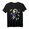 Kinder 7. Geburtstag T-Shirt für Jungen & Mädchen - Astronaut Raumfahrt Weltraum Motiv, Perfektes Geschenk & Motto-Party Outfit