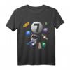 Kinder 7. Geburtstag T-Shirt für Jungen & Mädchen - Astronaut Raumfahrt Weltraum Motiv, Perfektes Geschenk & Motto-Party Outfit