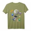 Kinder 7. Geburtstag T-Shirt für Jungen & Mädchen - Astronaut Raumfahrt Weltraum Motiv, Perfektes Geschenk & Motto-Party Outfit