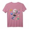 Kinder 7. Geburtstag T-Shirt für Jungen & Mädchen - Astronaut Raumfahrt Weltraum Motiv, Perfektes Geschenk & Motto-Party Outfit