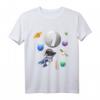 Kinder 7. Geburtstag T-Shirt für Jungen & Mädchen - Astronaut Raumfahrt Weltraum Motiv, Perfektes Geschenk & Motto-Party Outfit