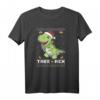 Tree Rex lustiges Dinosaurier Weihnachts-T-Shirt mit Tyrannosaurus Rex - Perfekt für Dino-Liebhaber & Humorvolle Weihnachten