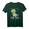 Tree Rex lustiges Dinosaurier Weihnachts-T-Shirt mit Tyrannosaurus Rex - Perfekt für Dino-Liebhaber & Humorvolle Weihnachten
