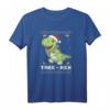 Tree Rex lustiges Dinosaurier Weihnachts-T-Shirt mit Tyrannosaurus Rex - Perfekt für Dino-Liebhaber & Humorvolle Weihnachten