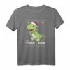 Tree Rex lustiges Dinosaurier Weihnachts-T-Shirt mit Tyrannosaurus Rex - Perfekt für Dino-Liebhaber & Humorvolle Weihnachten