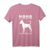 Mama von einem Rehpinscher - Niedliches Hundemotiv T-Shirt für Hundemütter und Hundeliebhaberinnen, perfekt für Gassi, Hundeschule & Hundeschau