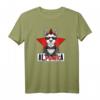 Alpaka Lama Punk Rock T-Shirt - Rebellisches Tiermotiv für Punk- und Musikfans, perfekt für Festivals und Konzerte
