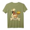 Lustiger Pizzabäcker Pizzeria Geschenk Idee Comic T-Shirt – Perfekt für Hobbyköche, Pizzafans & Küchenchefs
