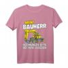 Kinder Mini Bauherr Bagger Geschenk für Sohn & Enkel - Lustiges Hausbau T-Shirt für kleine Bauleiter & Handwerker