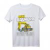 Kinder Mini Bauherr Bagger Geschenk für Sohn & Enkel - Lustiges Hausbau T-Shirt für kleine Bauleiter & Handwerker