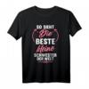 So sieht die beste kleine Schwester der Welt aus T-Shirt – Perfektes Geschenk für Geschwister, große Schwestern & kleine Brüder