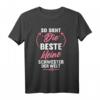 So sieht die beste kleine Schwester der Welt aus T-Shirt – Perfektes Geschenk für Geschwister, große Schwestern & kleine Brüder