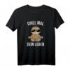Chill mal dein Leben T-Shirt zum HapDog – Lässiges, humorvolles Geschenk mit klassischem Schnitt