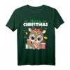 Lustiges Weihnachtsoutfit Kinder Merry Christmas mit Rentier & Santa Hut - Perfektes Geschenk für Kinder, Jungen & Mädchen
