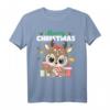 Lustiges Weihnachtsoutfit Kinder Merry Christmas mit Rentier & Santa Hut - Perfektes Geschenk für Kinder, Jungen & Mädchen