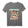 Lustiges Weihnachtsoutfit Kinder Merry Christmas mit Rentier & Santa Hut - Perfektes Geschenk für Kinder, Jungen & Mädchen