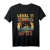 Level 11 Jahre Geburtstagsshirt für Jungen Gamer - Legendär seit 2012 Gaming Controller T-Shirt für Kinder zum Geburtstag