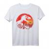 Jurassic Park T-Rex Silhouette Jungle Sunset T-Shirt - Offiziell lizenziertes Dino-Motiv für Dinosaurierfans