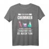Chemie T-Shirt Molekül, Atom & Periodensystem - Perfektes Geschenk für Chemielehrer, Chemikanten und Wissenschaftsbegeisterte