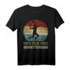 Old Schmetterhand Badminton Federball Vintage Lustig T-Shirt – Perfektes Geschenk für Badminton- und Federballfans, Trainer & Familie