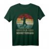 Old Schmetterhand Badminton Federball Vintage Lustig T-Shirt – Perfektes Geschenk für Badminton- und Federballfans, Trainer & Familie