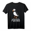 Nur Ein Mädchen Das Papageientaucher Liebt - Lustiges Puffin T-Shirt für Frauen & Mädchen, Island Geschenkidee