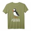 Nur Ein Mädchen Das Papageientaucher Liebt - Lustiges Puffin T-Shirt für Frauen & Mädchen, Island Geschenkidee