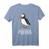 Nur Ein Mädchen Das Papageientaucher Liebt - Lustiges Puffin T-Shirt für Frauen & Mädchen, Island Geschenkidee